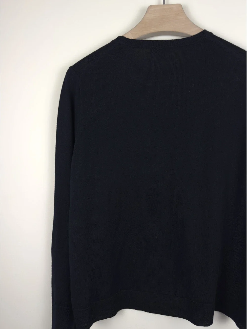 J.Crew Men’s XXL Navy Blue 100% Merino Wool Crewneck Sweater Pullover